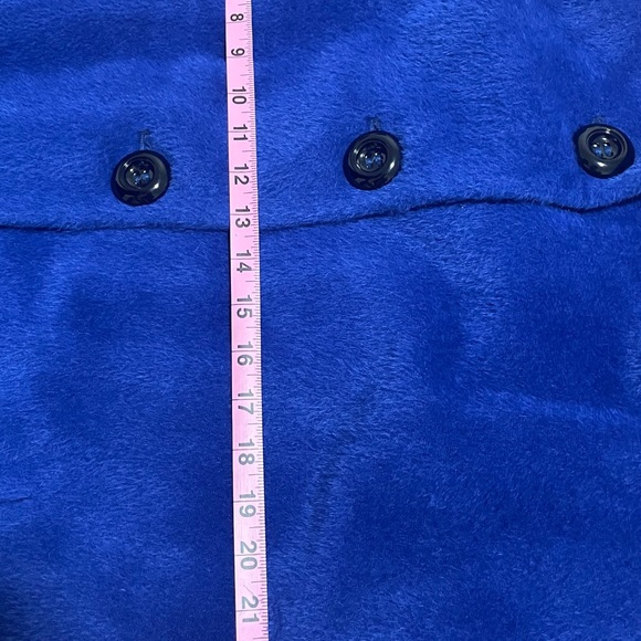 Teresa Tardia (Italy) Coat Wool Alpaka Pockets Button Size Large - Picture 12 of 12